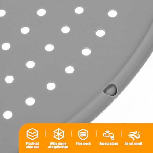Frituras sin quemaduras con la pantalla de malla Uonlytech contra salpicaduras de grasa en cocina 6