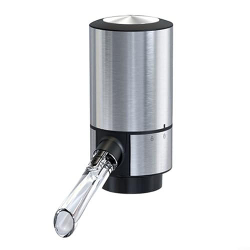 ComfyHarbor Aireador de vino eléctrico, decantador automático de vino, con boquilla de vertido de acero inoxidable de carga USB, para vino tinto