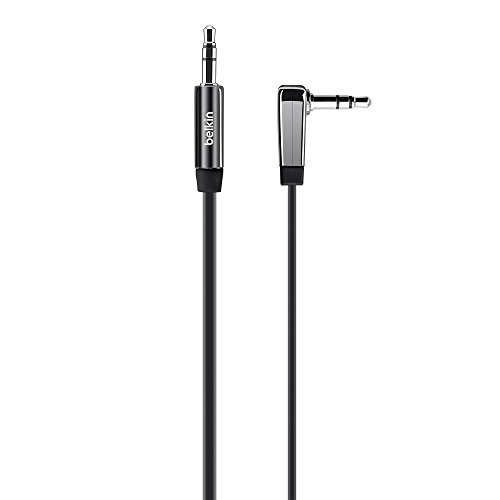 Belkin Mixit Up 3.5Mm Jack Auxiliary Cable For Smartphone (Black, 1.2 Meters)
