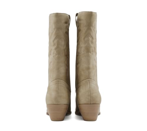 Image of Soda Women's Rodeo Western Pointed Toe Cowboy Boots