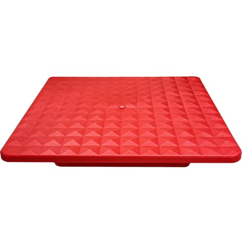 BWBWND Off-Road Base for Lift Jack, 11.5" x 11.5" Lift Jack Stand Plate to Alleviate Jacks Hoisting Sinkage, Heavy Duty Jacks Base Plate Recovery Accessories for Truck ATV SUV