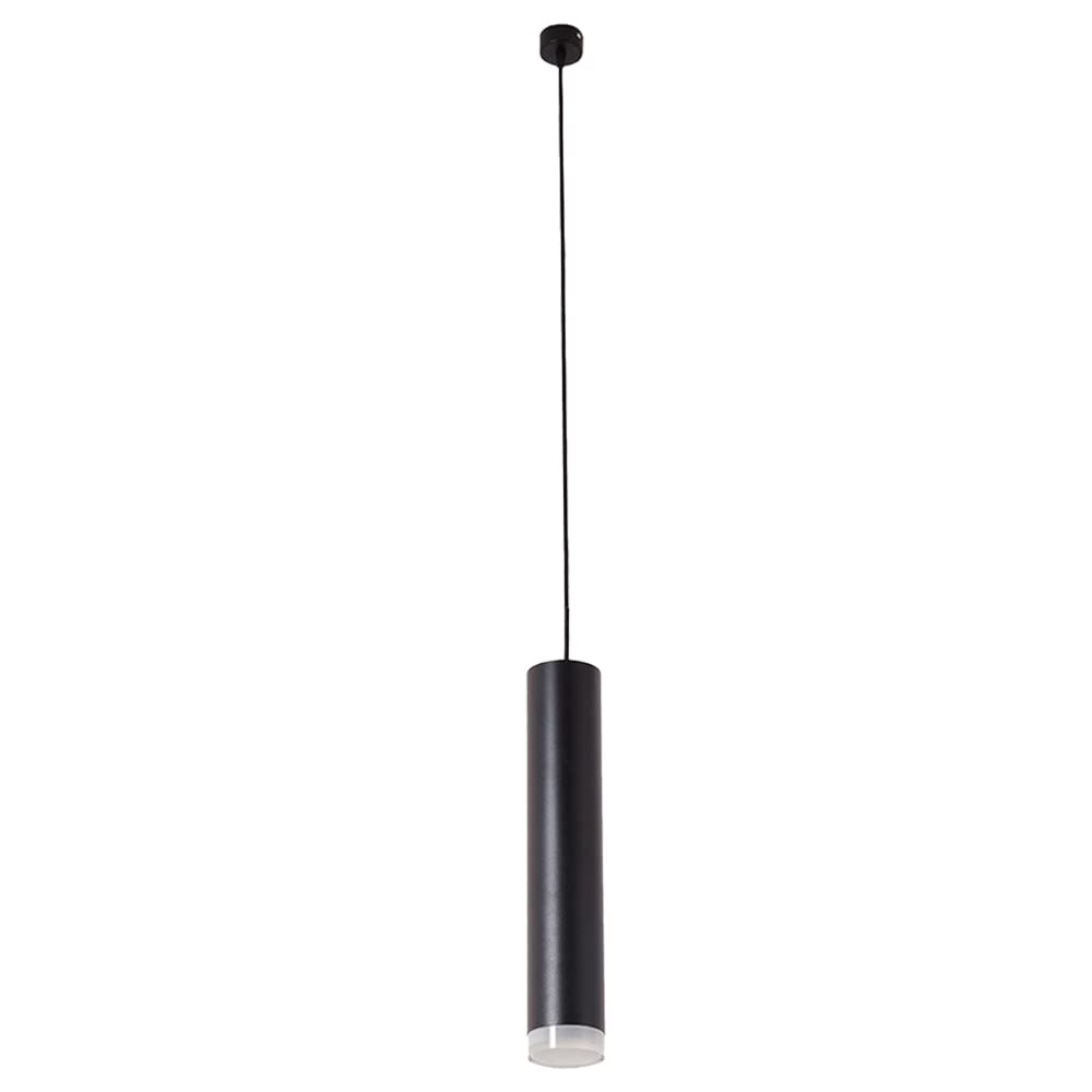Lustre cylindrique LED suspendu haut de gamme 3x20cm lumière chaude