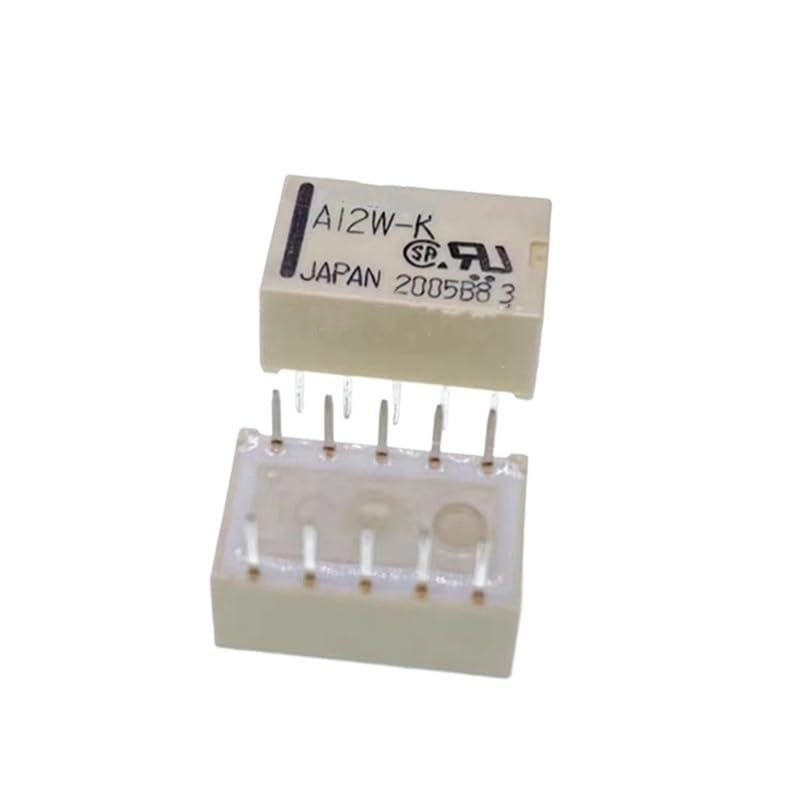 Relés electromecánicos A12W-K componentes pasivos de conmutación pack de 10 5