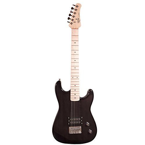 Rise by Sawtooth ST-RISE-ST-3/4-BLK-KIT-1 Guitare électrique Noir - Les Beatles, Paul McCartney, John Lennon, RIngo Starr, George Harrison Rise by Sawtooth ST-RISE-ST-3/4-BLK-KIT-1 Guitare électrique Noir – Image 3