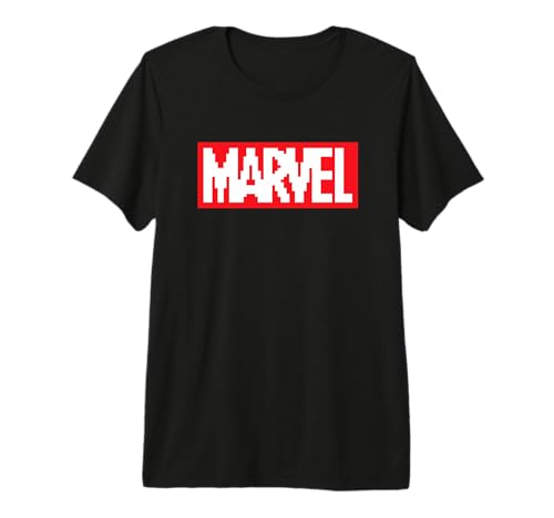 T-shirt Marvel Logo Retro idéal pour vos soirées gaming et conventions pop culture