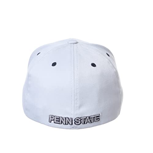 Zephyr Men's Standard Ncaa Officially Licensed Stretch Fit Hat Zh Gray, Large #TOP3