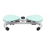 Aymzbd Waist Twister Waist Twist Machine with Pull Cords for Women Men 2 Resistance Adjustments Ab Twister Board Fitness Tool, Blue