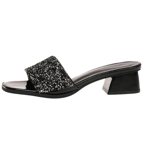 Fashionable Rhinestone Sandals Fashion High-heeled Shoes Women's Wedding High-heeled Shoes Women's Party Pump