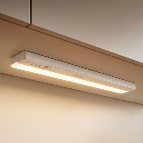 Image of wipro Garnet Motion Sensor Cabinet Light SL1 | 3 Color Modes-Warm, Neutral, Cool White | Auto On /Off Lights for Kitchen, Wardrobe & Shelf | Magnetic Stick On| Wireless| 4*AAA Batteries Required |Pk 1