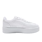 Puma Women's Palermo Elevata Shoes, Puma White 8.5 Medium