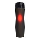 Hidrate Spark 2.0A Smart Water Bottle - New & Improved - Tracks Water Intake & Glows to Remind You to Stay Hydrated (Black)