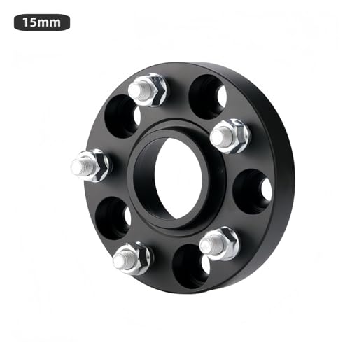 Entretoise de moyeu de roue 15mm haute performance finition noire - 2