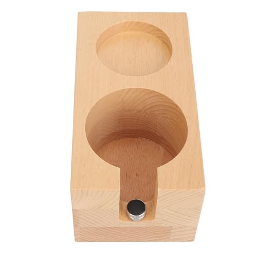 OEBUAFI Estación de Manipulación de café de Madera de Haya de Primera Calidad, Operación Estable de Apisonamiento para Uso Comercial Doméstico, Tamaño Compacto (Para 58 cm/22,8 pulgadas)