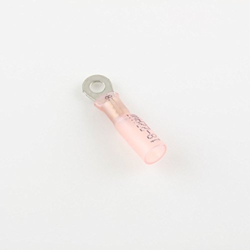 22-18 Ga. Heat-Shrink Ring Terminals, 6 Stud - (pack of 25)