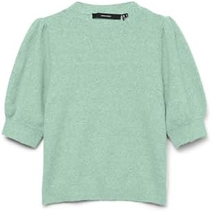 VERO Moda Damen Vmdoffy 2/4 O-Neck Pullover Ga Noos Vmdoffy 2/4 O-Neck Pullover Ga Noos (1er Pack)