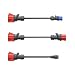 Produktbild go-e Adapterset für Gemini Flex 22 kW Ladestation auf CEE rot 32A / CEE blau 16 A / 230V Haushaltssteckdose