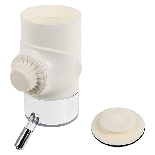 iplusmile ペット噴水 コ 自動 犬の水筒 こぼれる ボトル ポンプ ひも 子犬 ペット吊り給水器 犬の給水ツール 水 ペットぶら下げフィーダー ペット用品 Abs 白い