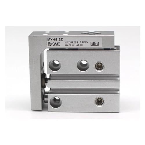 Cylindre MXH6 pneumatique de guidage pour table coulissante industrielle compacte - 4