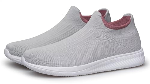 Image of vibdiv Pull-on Shoes Women Sock Sneakers Casual Lightweight Walking Jogging Yoga Indoor Outdoor Travel