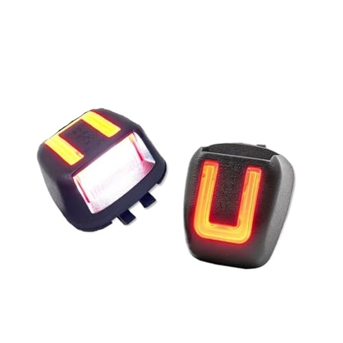 Luz de matrícula LED para Nissan Navara D40 y Frontier bombilla blanca y roja 2 uds