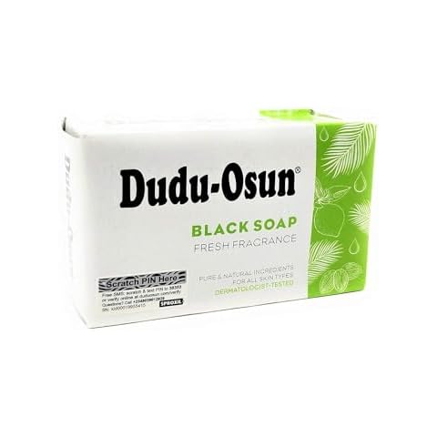Dudu-osun, African Black Soap, 100% Pure, 150g. (Pack of 4) Cover