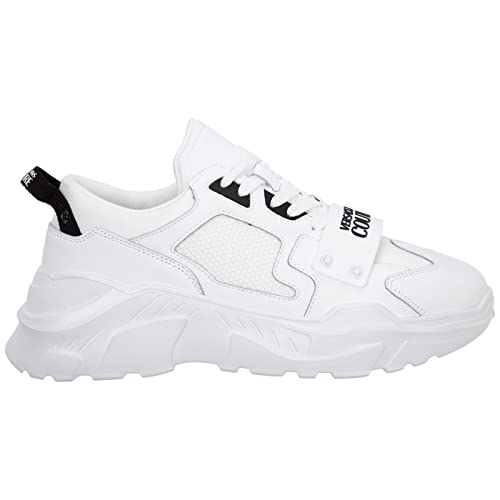 Image of VERSACE JEANS COUTURE low men's sneakers 72YA3SC4 ZP094 003 size 43