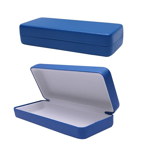 Image of VIVID Vision Unisex Adult Eyewear Specs Case Cover | Screw Driver | Free Cloth | Protect Eye Glasses | Chashma Dibbi | Spectacle Box | HINGE-SPRING | Metal | 3 IN 1