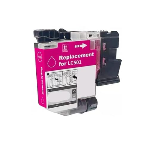 Cartouche encre LC501 Brother MFC-J1410DW, qualité de couleur magenta