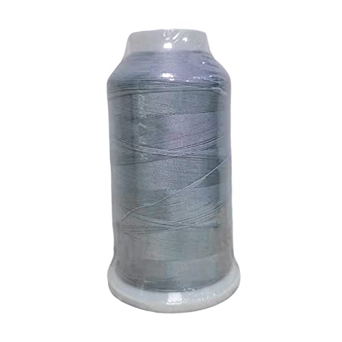 MagiDeal Hilo para máquina de bordar que brilla en la oscuridad, color gris miniatura 1