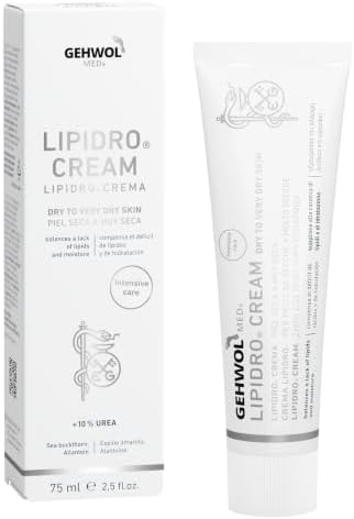Gehwol Med Lipidro Cream for Unisex, 2.6 Fl Oz (Pack of 1)
