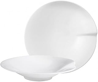 Villeroy & Boch Passion Pasta Plate L Set 2 Pieces, Porcelain, White, Large