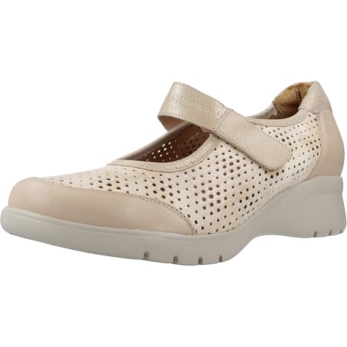 PieSanto - 250657 Mary-Jane Piel Beig para: Mujer Talla: 38