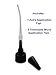 Black Rubber Toughened CA Glue with Premium Accelerator - 2oz Cyanoacrylate Super Glue - Medium-Thick 500 CPS Viscosity Adhesive Plus 2oz Instant Tack Spray by Springfield Speaker