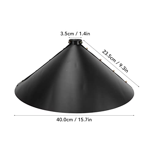 Galvanized Steel Squirrel Baffle for Bird Feeders Outdoor Prevents Squirrel Theft Adjustable Rod Style High Short Fixed - Image 2