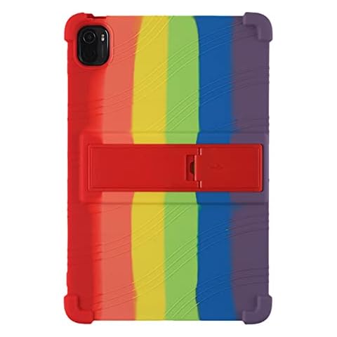 Yyyuluo Stand Silicone Soft Skin Shockproof Protective Cover Case for Xiaomi Mi Pad 5/Mi Pad 5 Pro 11 inch 2021 Tablet Cover
