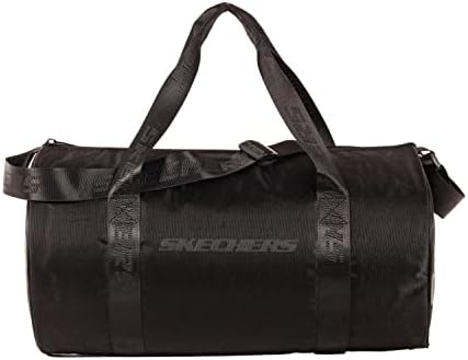 Skechers Unisex Small Locker Duffle Bag, Mens & Womens One Size, Black
