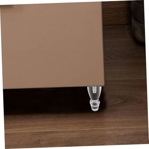 Patas de acrílico cónicas para muebles gabinetes cajoneras y mesas de escritorio 5