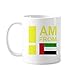 I Am from United Emiraty Arabskie kubek ceramika kawa porcelanowy kubek zastawa stołowa