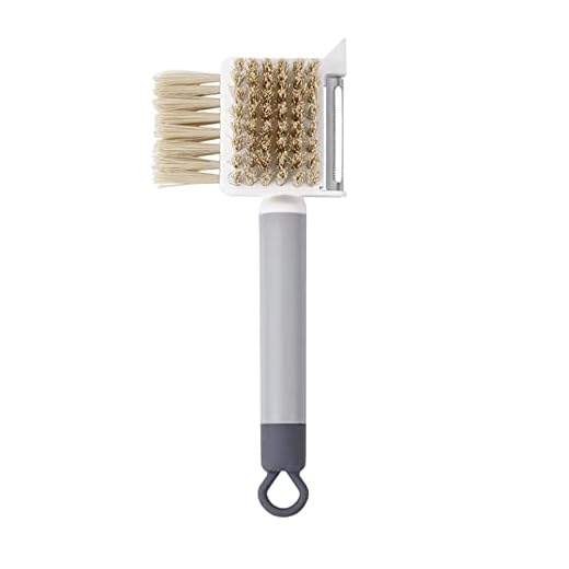 Cepillo De Limpieza Multifuncional Cepillo De Frutas Y Verduras Cocina Del Hogar Patata Pepino Acero Inoxidable Agujero De Excavación Peeling Cepilladora Cepillo Pulidor De Agua