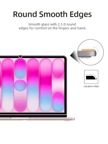 Protector de pantalla de vidrio templado para MacBook Neo miniatura 7