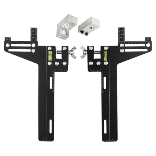 Outil de mesure de rail de guidage durable en acier inoxydable
