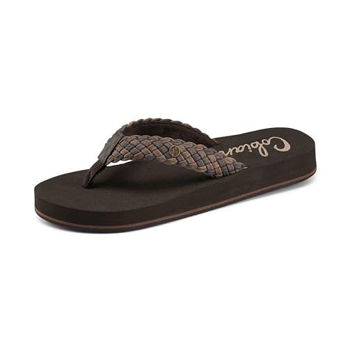 Cobian Women's Sandal Braided Bounce Flip Flop