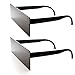 zeroUV - Internet Censorship One-Piece Black Bar Novelty Sunglasses (2-Pack)