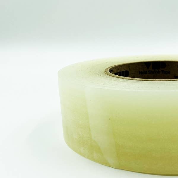Vista 2 de Mr. Shrinkwrap Cinta de película retráctil de 2 pulgadas, impermeable, adhesiva, adaptable, ideal para reforzar costuras, parches y puertas