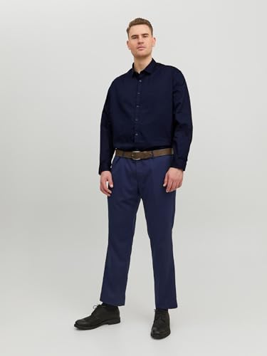 JACK & JONES Male Oberhemd Plus Locker geschnitten Oberhemd – Ansicht 4