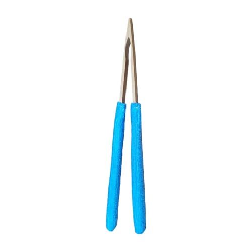 Pinzas Para Hojas De Plantas - Herramienta Manual Con Agarre De Madera De 35 Cm, Limpiador Reutilizable De Doble Cara | Fácil Eliminación De Residuos De Polvo De Hojas Para Interiores Y Exteriores, Ba