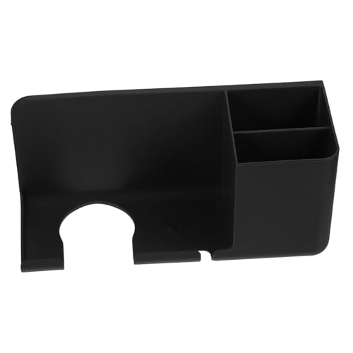 LIFKOME Bathroom Hair Dryer Holder Wall Mounted Hair Tool Organizer Rack for Hair Dryer Straightener Beauty Accessories Self Adhesive Space Saving for Bedroom Bathroom