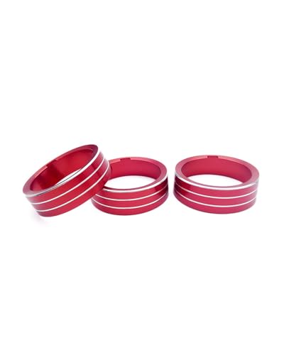 Temperature Adjustment Knob for TRC Air Conditioner AC Knob Switch Climate Control HVAC (Red)