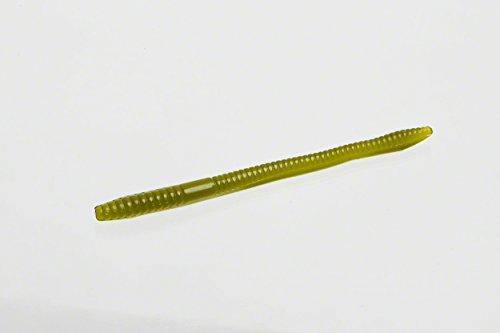 Zoom Bait Finesse Worm Bait-Pack of 20 (Seedless Watermelon, 4.75-Inch)