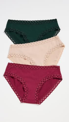 Image of Natori womens Bliss Girl Brief 3-pack Panties, Bliss Girl Brief 3-pack Panties